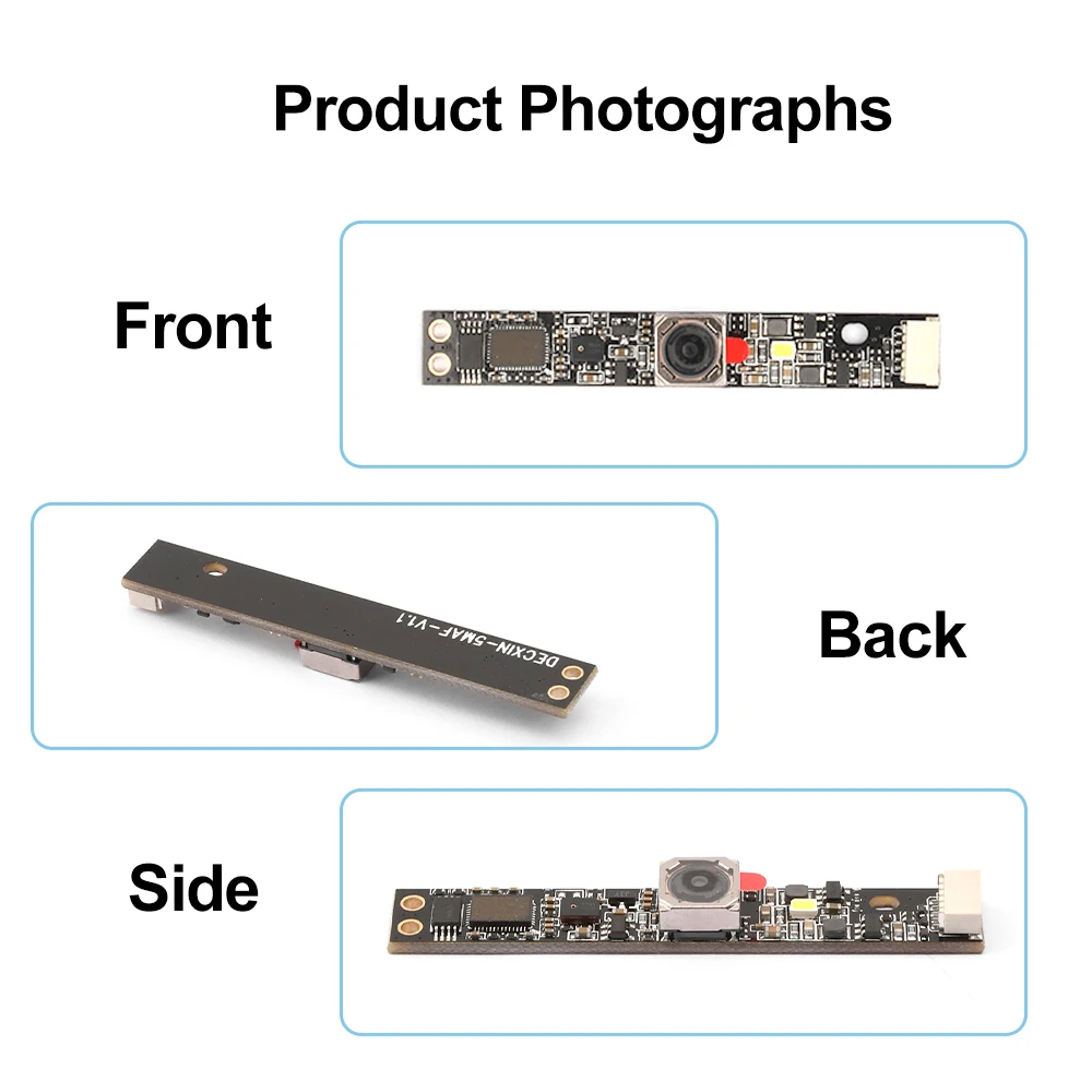 OV5693 camera module 5 million high-definition camera autofocus face recognition/security USB driver-free