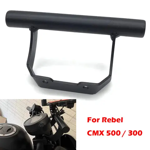 오토바이 네비게이션 브래킷 GPS 전화 홀더 레버, 혼다 레벨 CMX 500 300 CMX500 CMX300 Rebel500 2017-2021 액세서리