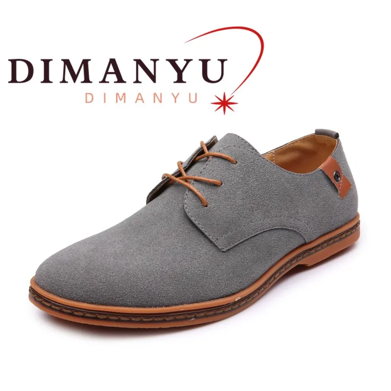 

DIMANYU Men's Casual Shoes Large Size 2026 Spring Men's Loafers Lace-up Men's Shoes