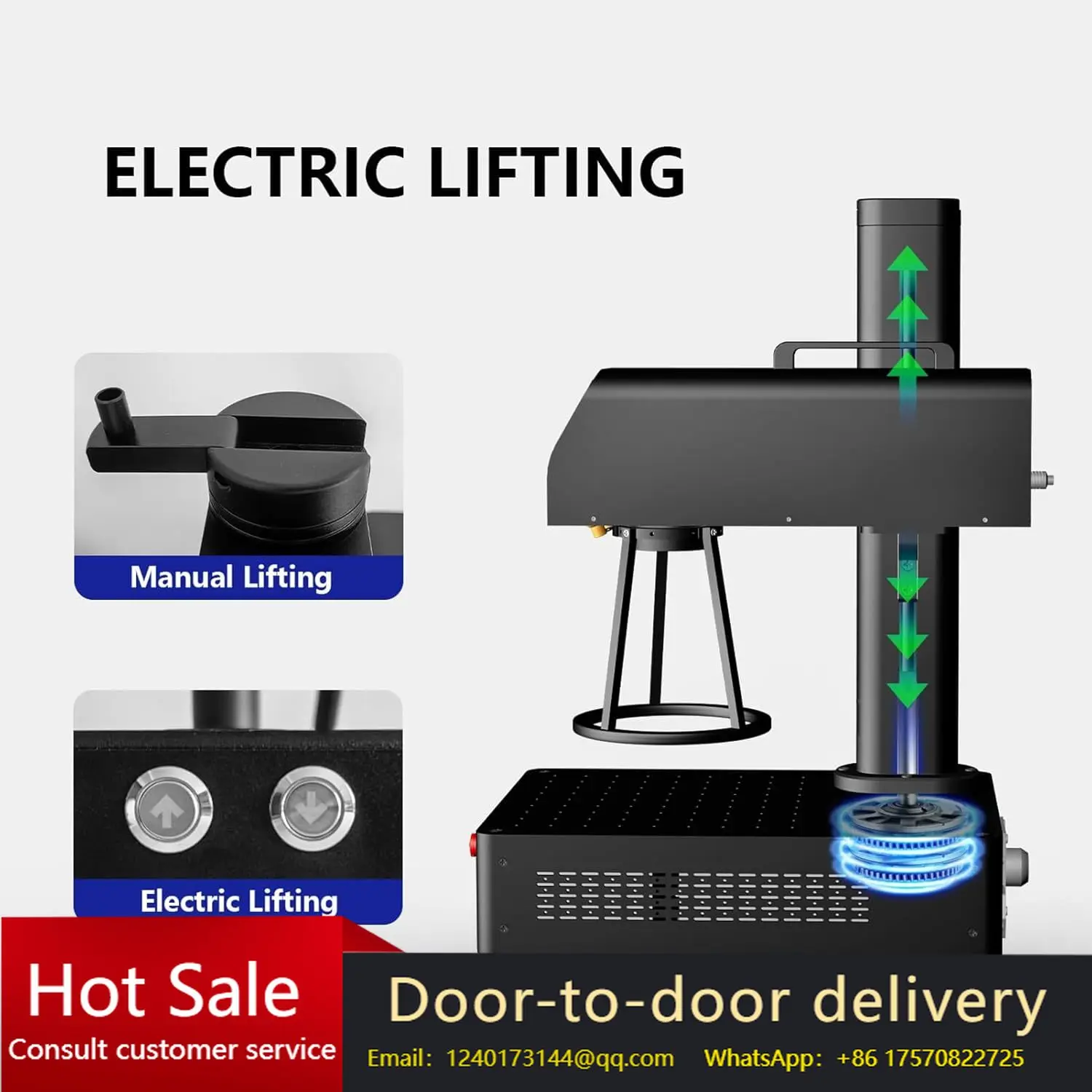 

20W Fiber Laser Engraver Machine, LightBurn Compatible Laser Engraving with 2 Different Size Lenses, 2-in-1 Desktop