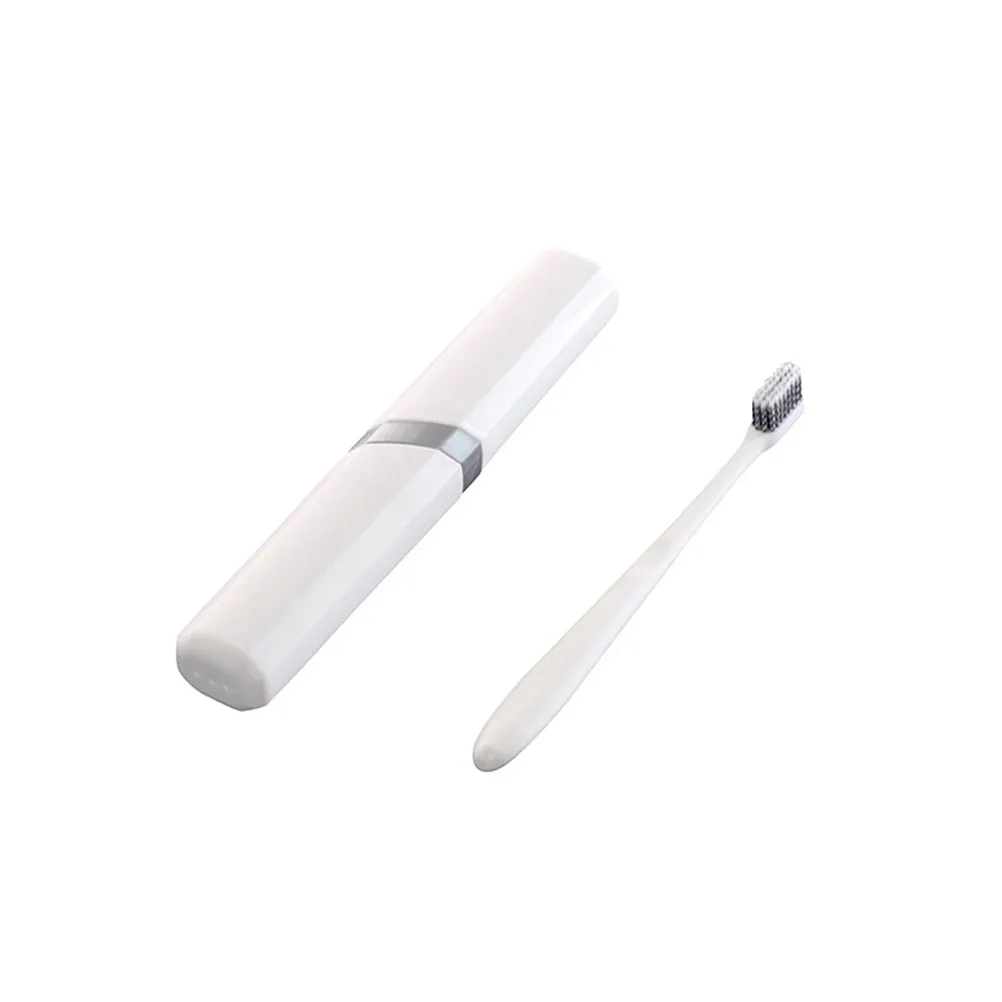 1Set Compact Travel Toothbrush Case Lightweight Portable Toothbrush Holder Easy Carry Prevent Brush Deformation for Hiking