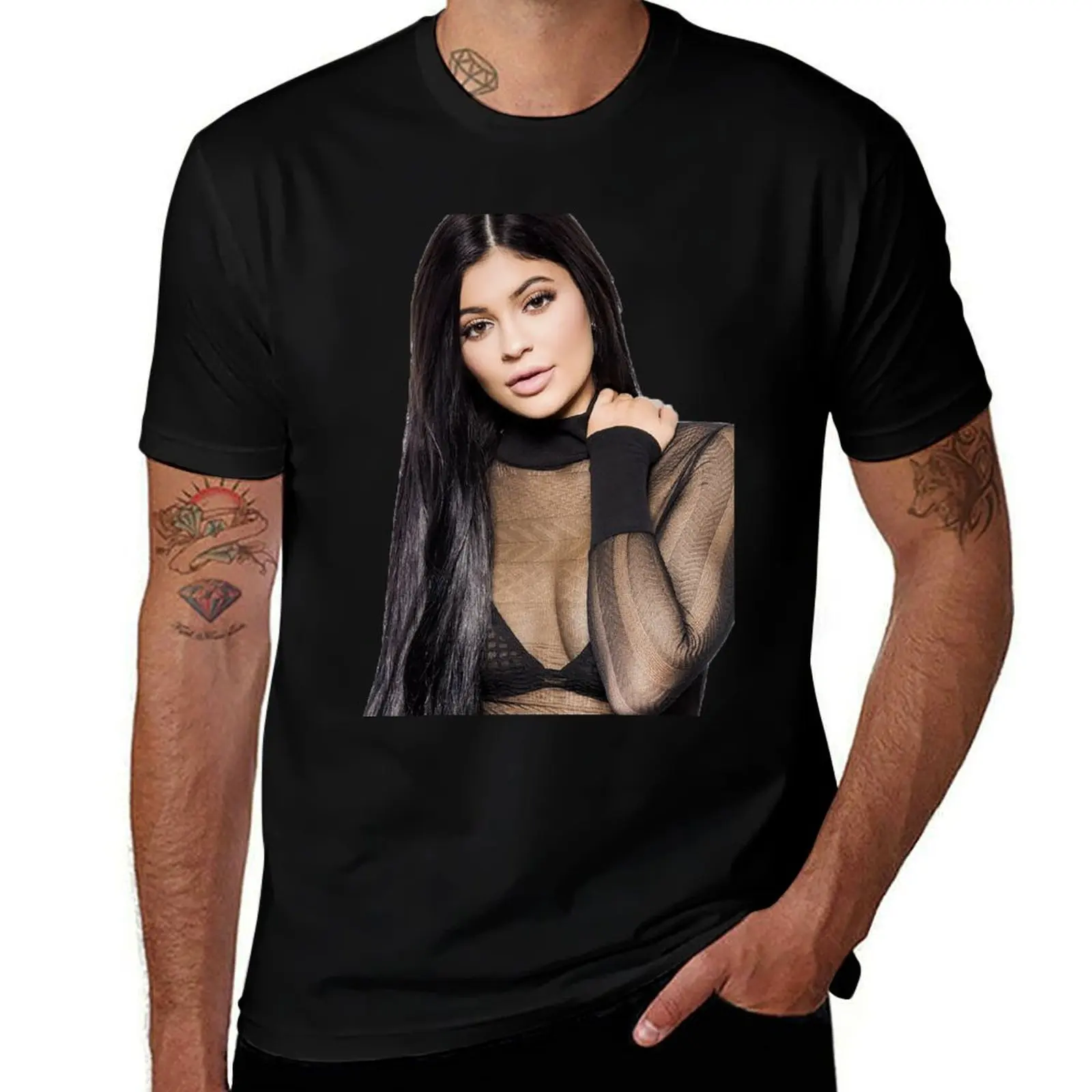 

Kylie Jenner T-Shirt Plus Size Summer Short Sleeve T-Shirt