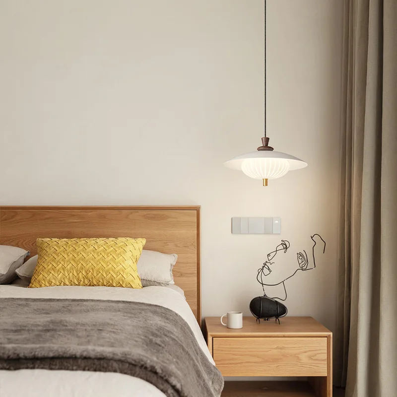 Cream Style Pendant Lights Long Strip Multi Head Track Grille Restaurant Hanging Lamps Creative Movable Dining Room Bar Counter