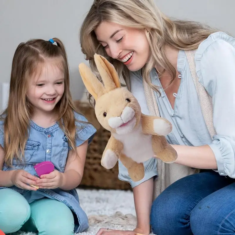 유아용 만화 동물 손인형, 재미있는 봉제 동물 장난감, 어린이 남자아이들을 위한 봉제 인형