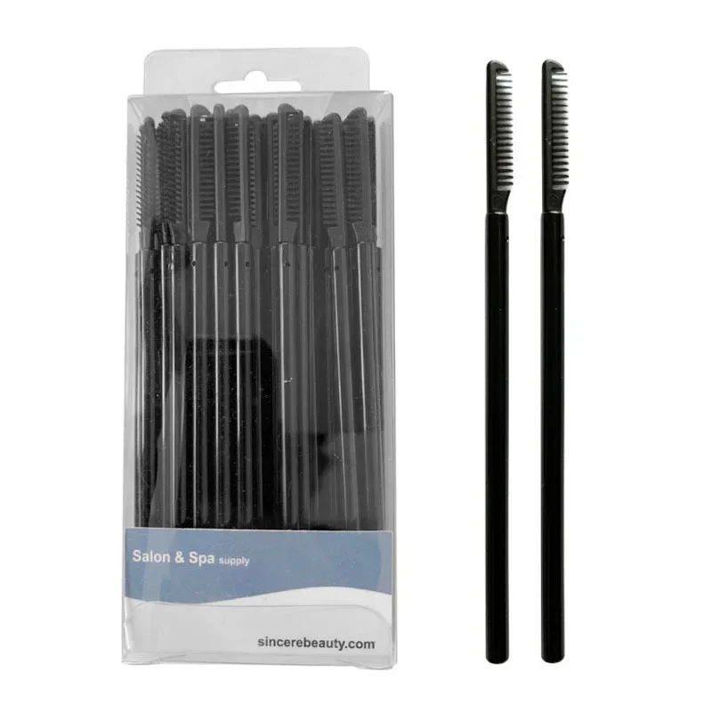 Wholesale 50/100 Micro-Pin Brush Set for Eyelash Extension and Lengthening - Eye Lash Comb Beauty Tools