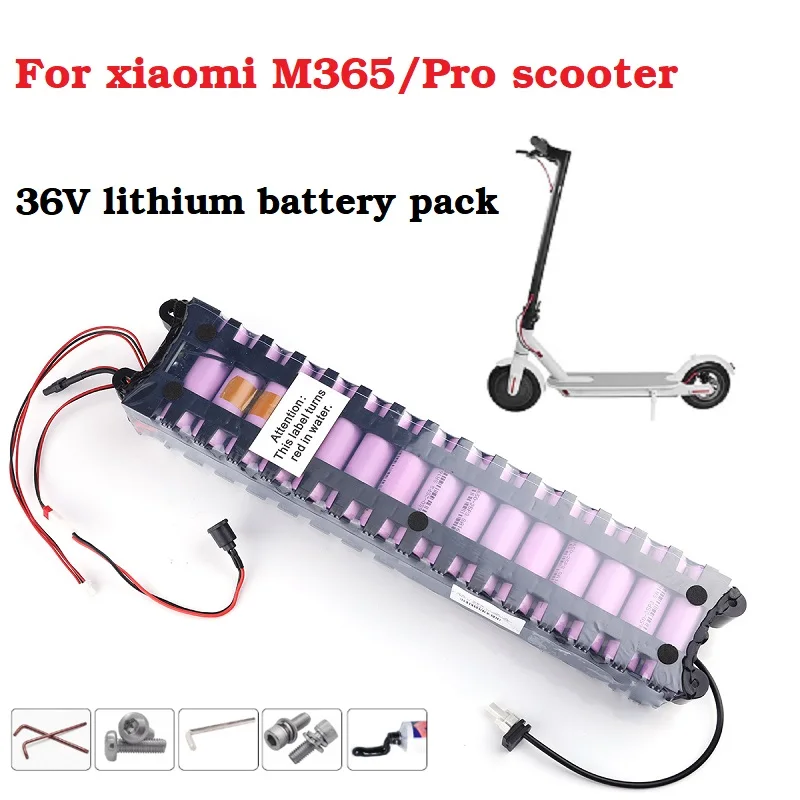 To 36V 10.5Ah 10S3P with APP 18650 lithium battery pack suitable for Xiaomi M365 electric bicycle scooter built-in 20A BMS