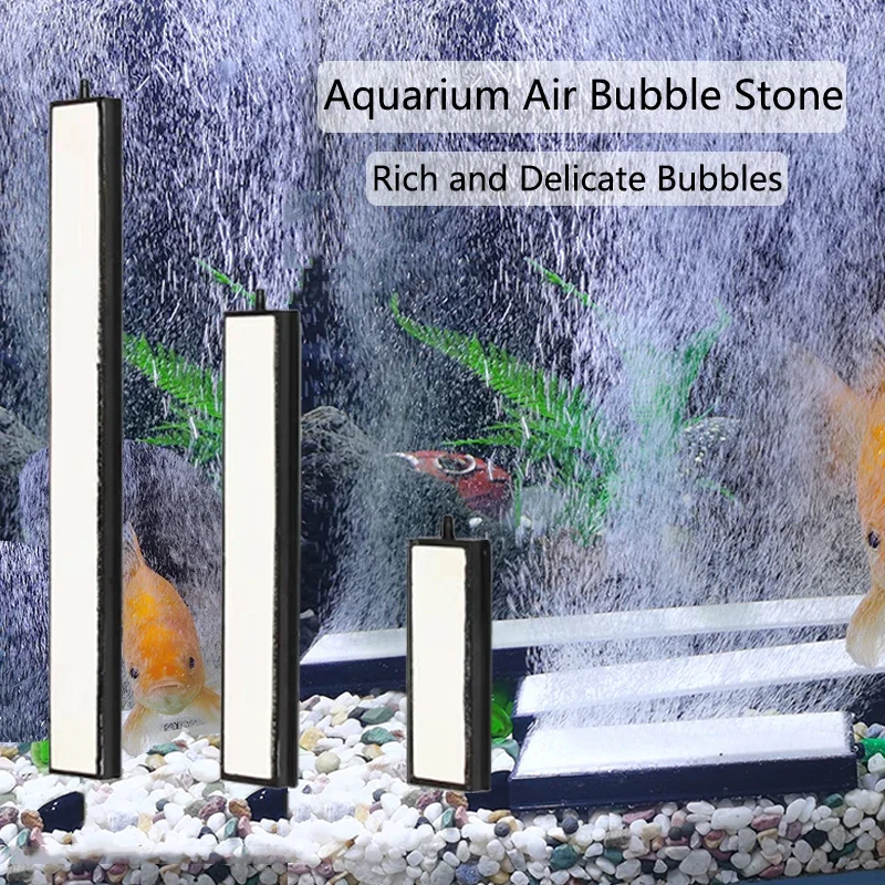 1Pcs Nano Air Stone Atomization Aquarium Oxygen Pump Fresh Air Stone Nano Bubble Bar Oxygen Pump Air Diffuser