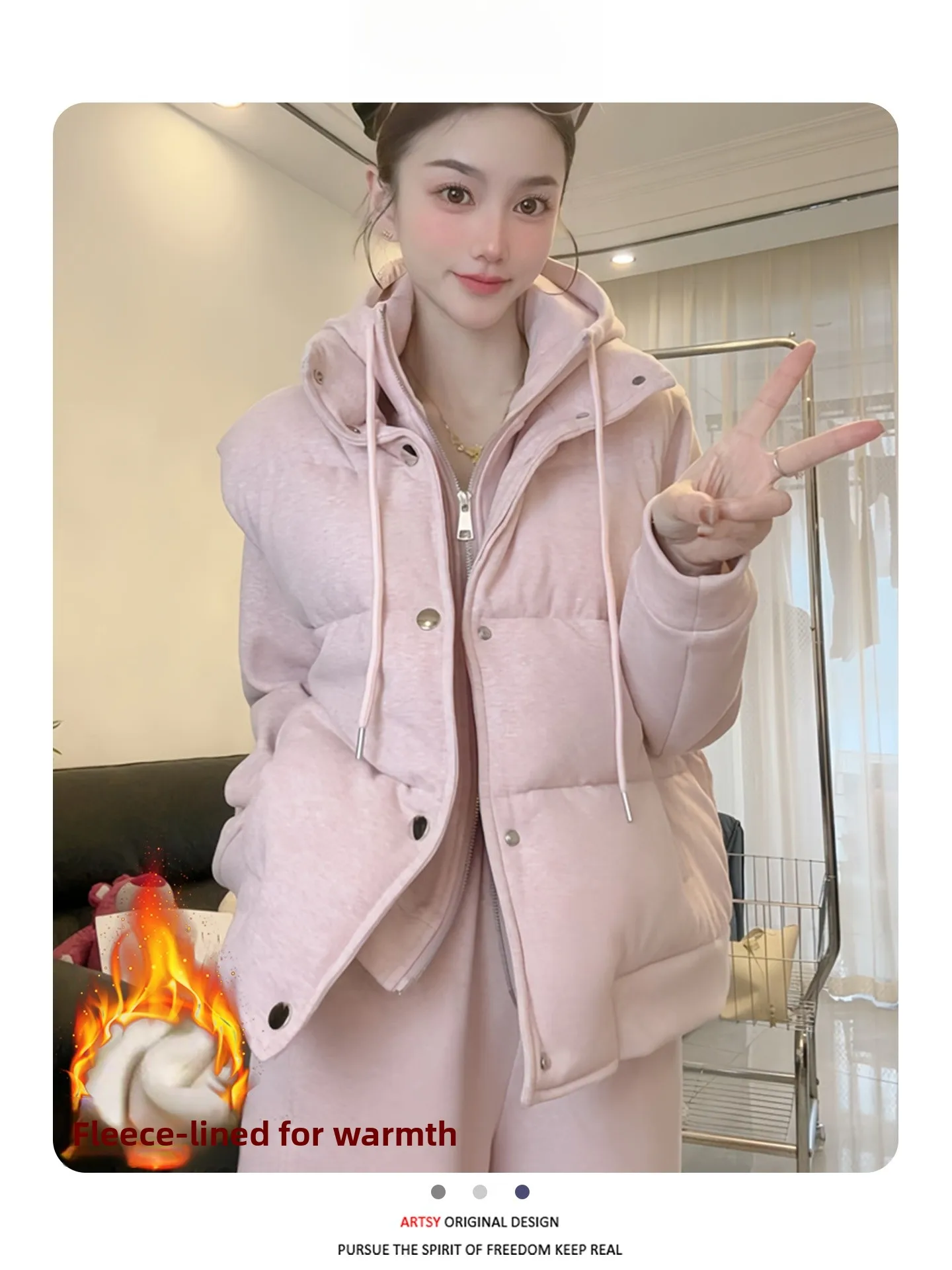 Thiened Fce Sweatirt Wide Leg Pants Vest Tee Piece Set Women's Casual Sportswear Winter 2025 New Sle Online Exclusive