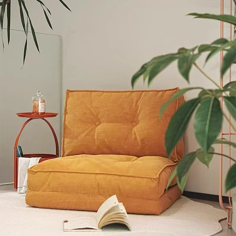 New model Lazy Sofa Living Room Folding Dual-purpose Single Sofa Lazy Tatami Household Reclining And Sleeping Floor Sofa Bed