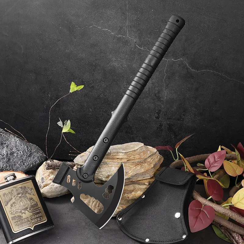 في الهواء الطلق المحمولة EDC متعددة الوظائف التكتيكية النار الفأس التخييم بقاء تقطيع الخشب سيارة نافذة الطوارئ كسر أداة #4
