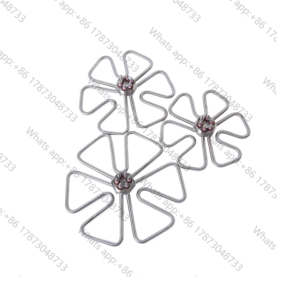 cinquefoil shape DN40 heating elements,torx-type 1-1/2