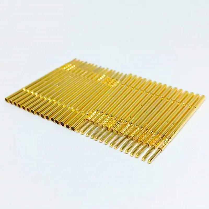 20/100PCS RL75-4T Test Pin PL75-B1 Receptacle Brass Tube Needle Sleeve Seat Crimp Connect Probe Sleeve 35.6mm Outer Dia 1.32mm