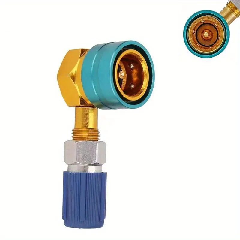 R1234YF To R134a Low Side Quick Coupler Adapter Auto Air Conditioning Fitting