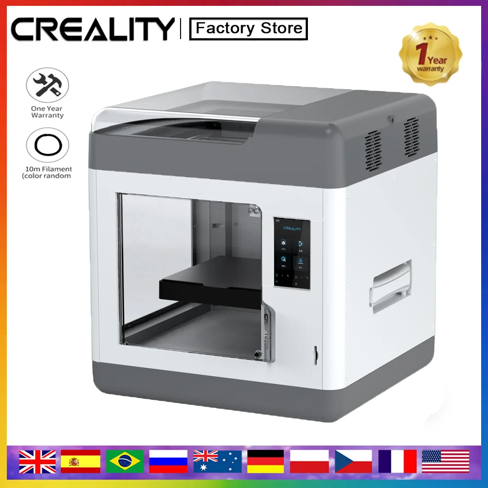 

Creality Sermoon V13D Printer FDM Direct Drive Fully Enclosed Chassis Silent Motherboard Support Remote Printing