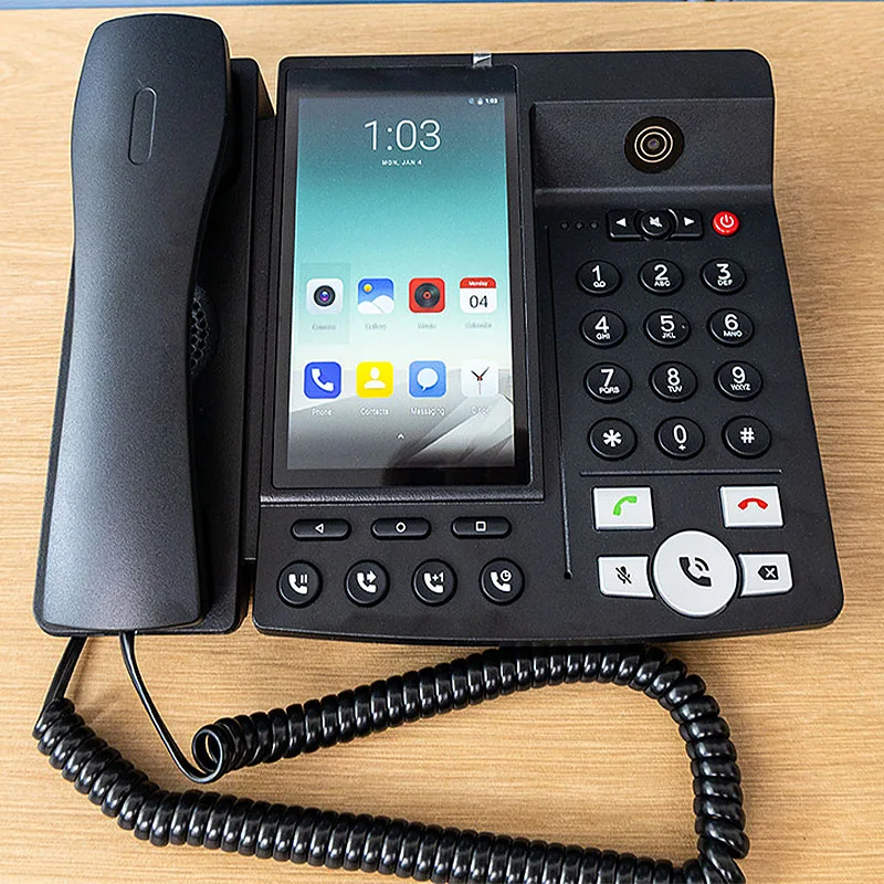 

Smart LTE 4G Fixed Wireless Landline 4G SIM Network Videophone Glob Universal Elderly WIFI Video Mobile Phone