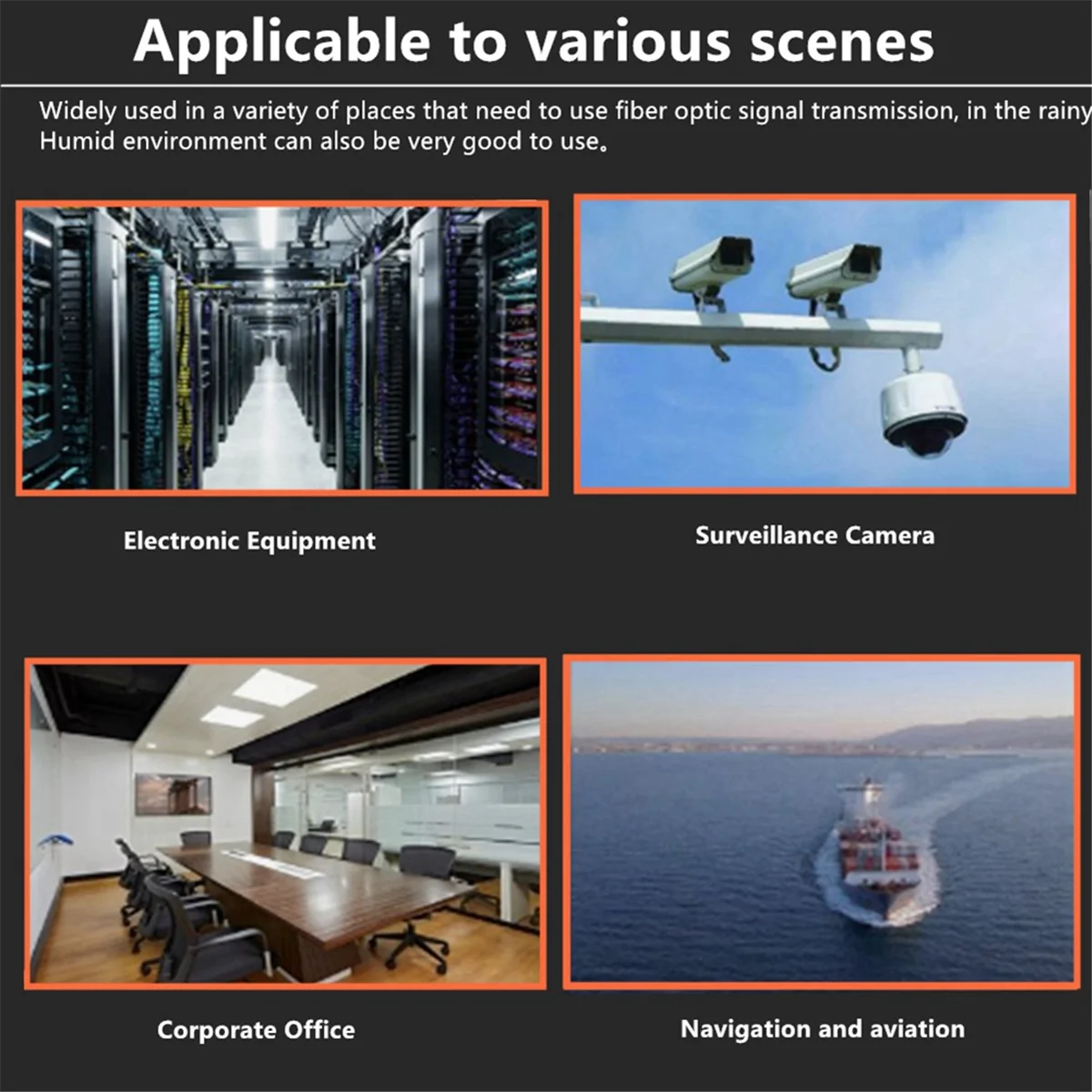 AT42 P68 Wasserdichter LC-Dual-Core-Glasfaserkoppler, verlängert die Länge des Glasfaserkabels für die LC-Glasfaserkabelverlängerung