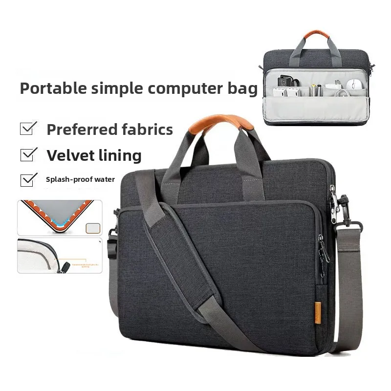 

Laptop Bags 13 14 15 16 inch Notebook Bag for MacBook Air Pro M1 M2 M3 M4 Computer Handbag Briefcase Women Men Work Sleeve Bag