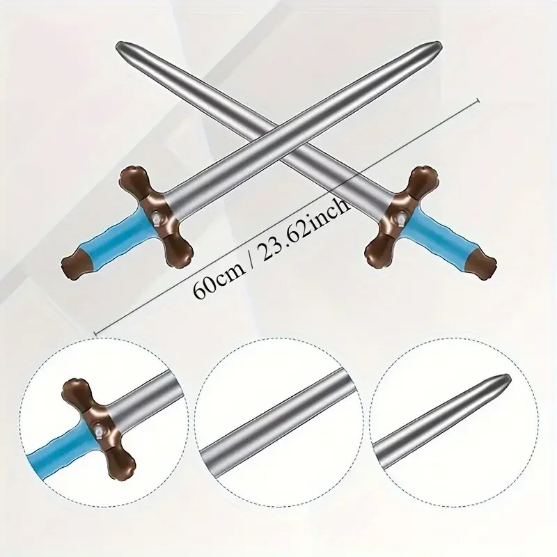 15 pieces of PVC inflatable sword party gifts, event gift distribution, suitable for carnival birthdays, weddings, decoration