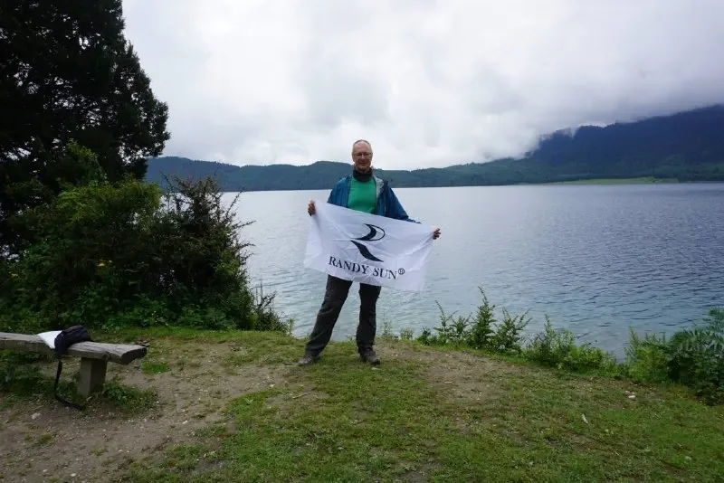 RANDY SUN wasserdichte Socken, atmungsaktiv, winddicht, für Damen, Outdoor-Sport, Wandern, Trekking, Skifahren, Klettern, Angeln gegen kalte Wellen