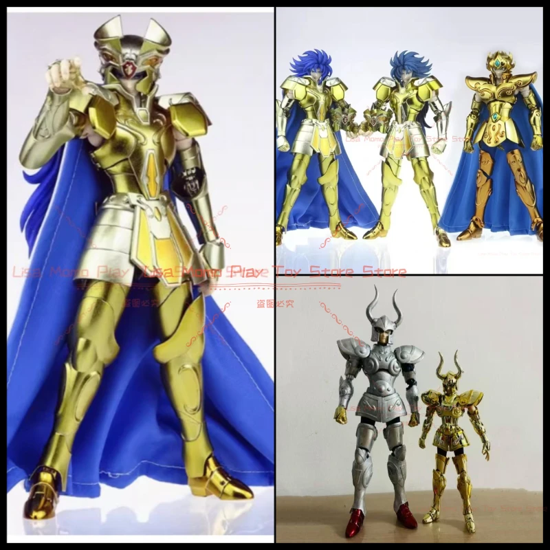 JM.MST Saint Seiya Myth Cloth Leo/León Aiolia Gemini Saga Kanon Plus 3,0/Crown Gold Caballeros del Zodíaco Figura de acción