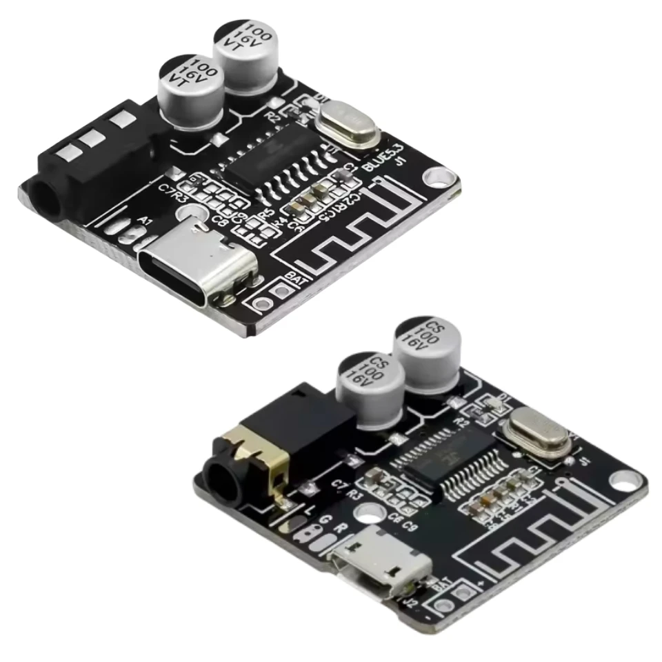 مايكرو TYPE-C VHM-314 لوحة استقبال الصوت بلوتوث متوافق 4.1 5.0 مكبر صوت للسيارة MP3 ضياع فك وحدة موسيقى ستيريو