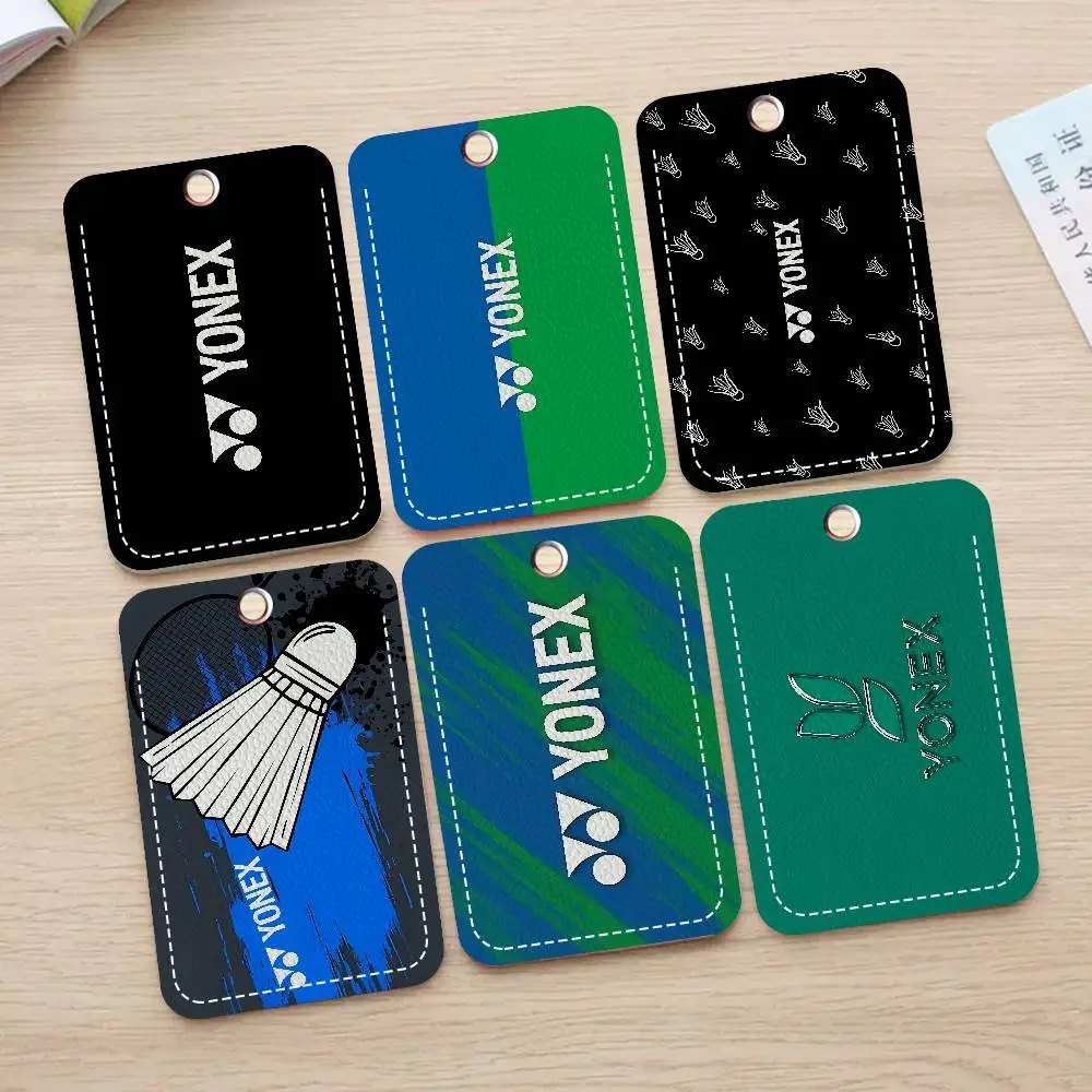 Fashion Badminton Y-Yonex Cute Cartoon Inteated Elevator Card Acc Control Card Keychain Protective Cover Gift Keychain