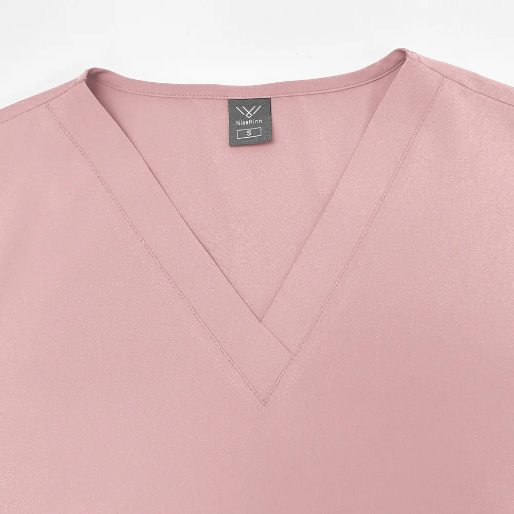 Dierenverzorging Verpleegster T-shirt Tandheelkunde Chirurgisch Uniform Vrouwen Tandheelkundig Ziekenhuis Verpleegkundige Werkkleding Medische Scrub Tops Dierenarts Medische Blouse