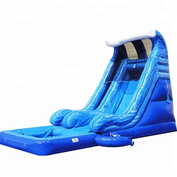 

children kid bouncer outdoor inflatable water slide with swimming pool