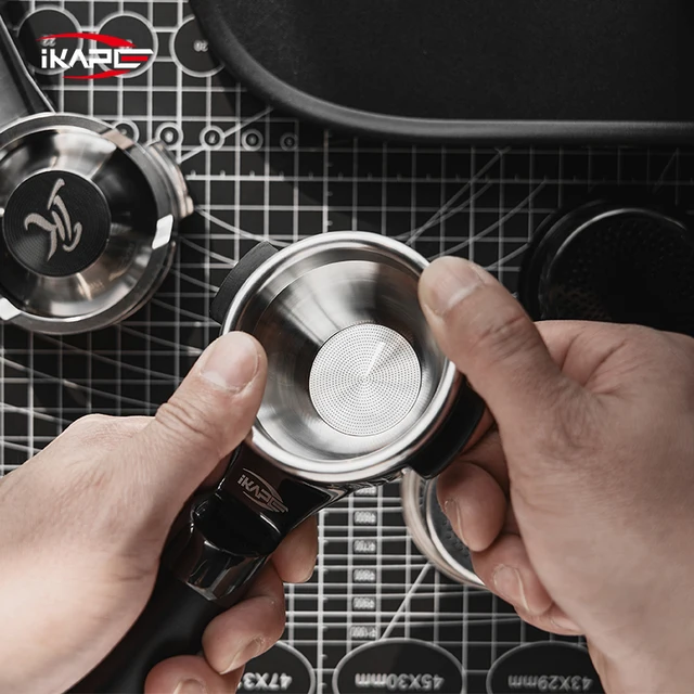 IKAPE Variable Diameter Espresso Filter Basket – 54mm/58mm Precision Portafilter – view 6