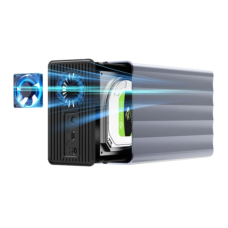 

Hard disk array box Disk cabinet 3.5/2 inch RAID multi-disk position external solid state mechanical base array cabinet