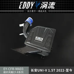 EDDY Intake System Air Intake Pipe & Carbon Fiber Air Filter For changan Uni V 1.5T 2.0 2020 2021 2022 Car Engine Parts