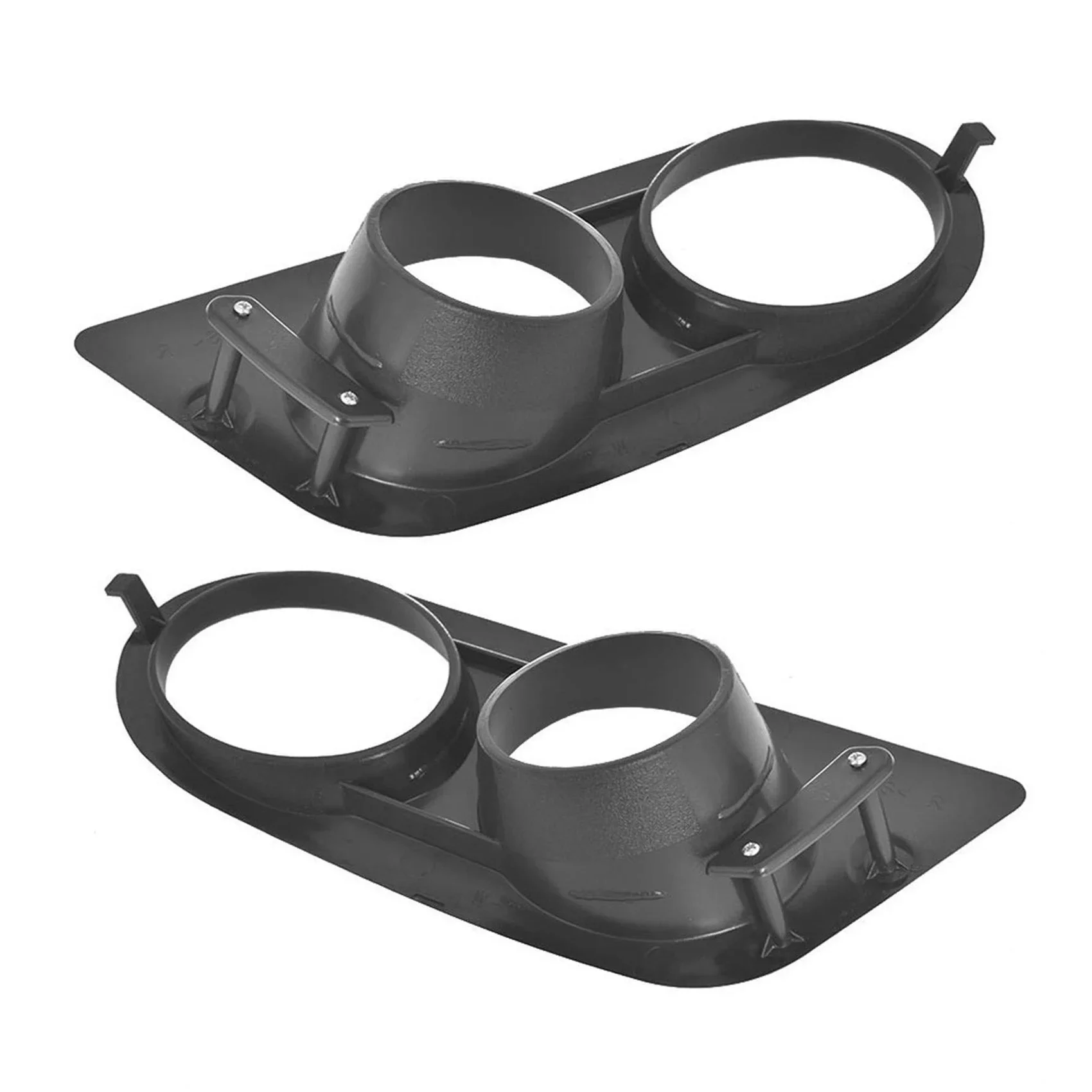 Front Bumper Fog Light Cover Grilles Replacement for 2001-2006 -BMW E46 M3 Left and Right Side - view 3