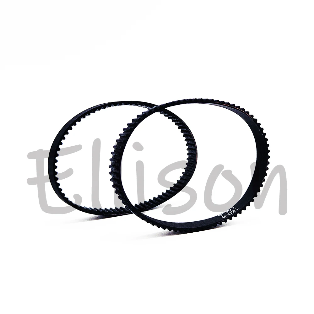 2GT/2M timing drive rubber belt with a bandwidth of 6mm, circumference of 96 100 110 120 130 140 150 160 170 180 190mm