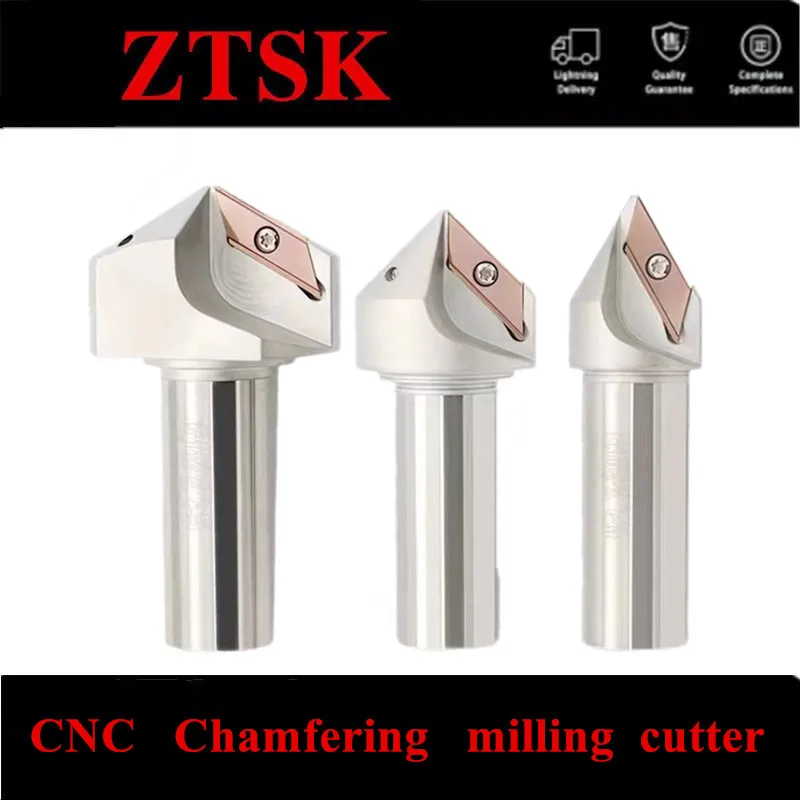 30 45 60 degree ECC31005R chamfering tool holder high quality CNC milling cutter suitable for XCET31040 pin milling inserts