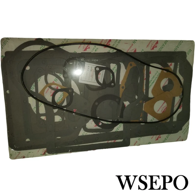 Full Gaskets Overhaul Kit Fits Weichai Weifang Huafeng K4100 ZH4102 ZH4105 N4105 Water Cool Diesel Engine 30KW Generator Parts