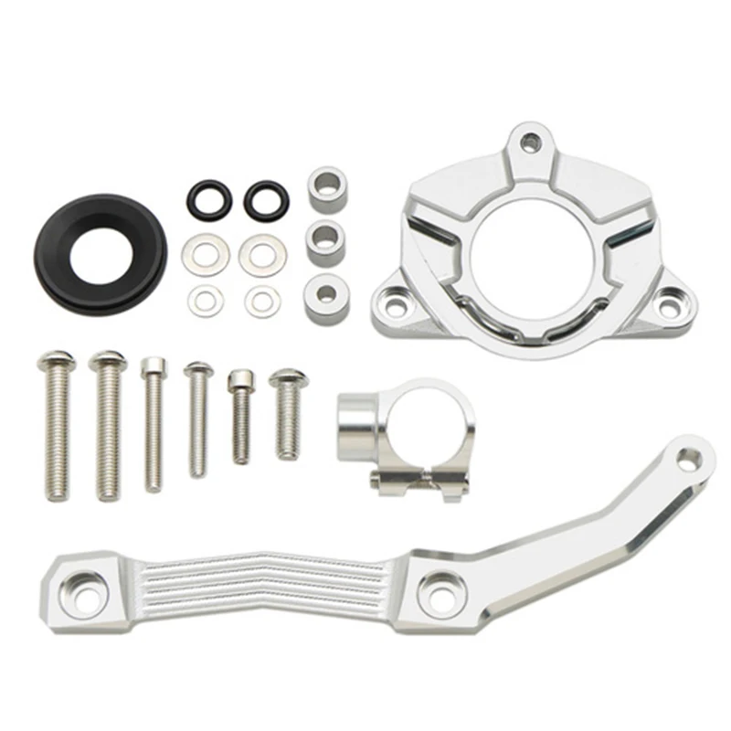 Kit de montage de support de stabilisation de direction d'amortisseur en aluminium de moto pour Kawasaki Z1000 2010 2011 2012 2013 2010-2013