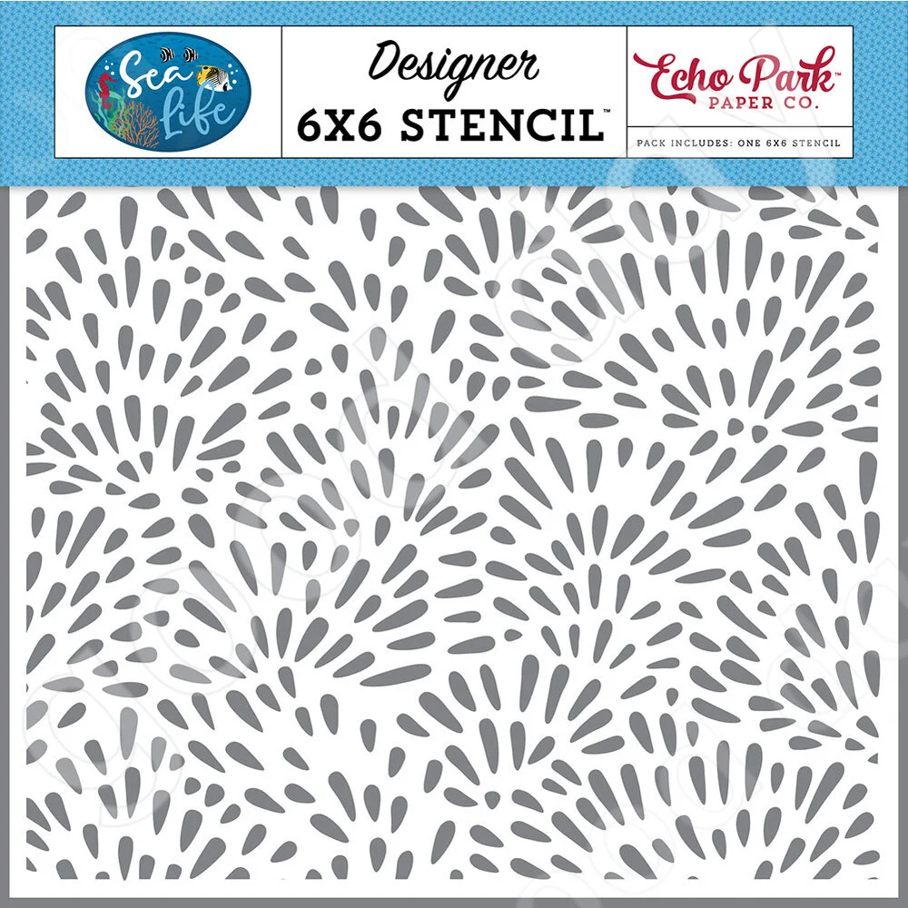 2022 New Arrival Coral Reef Stencil Cutting Dies For Diy Stencil Scrapbook Paper Card Photo Album Decoration