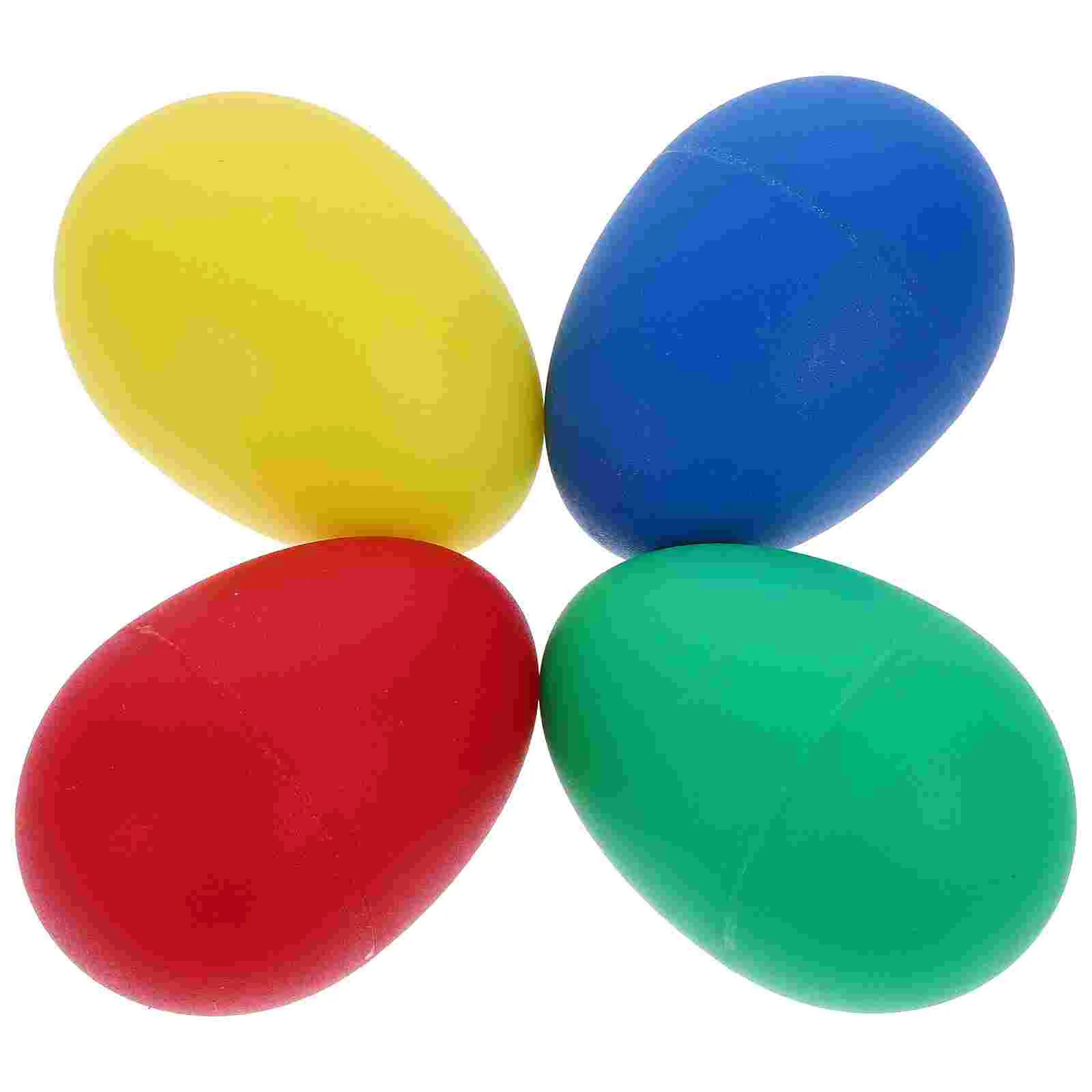 4 Colors Plastic Percussion Musical Egg Maracas Egg Shakers Child Kids Toys Egg shakers musical Percussion egg shaker