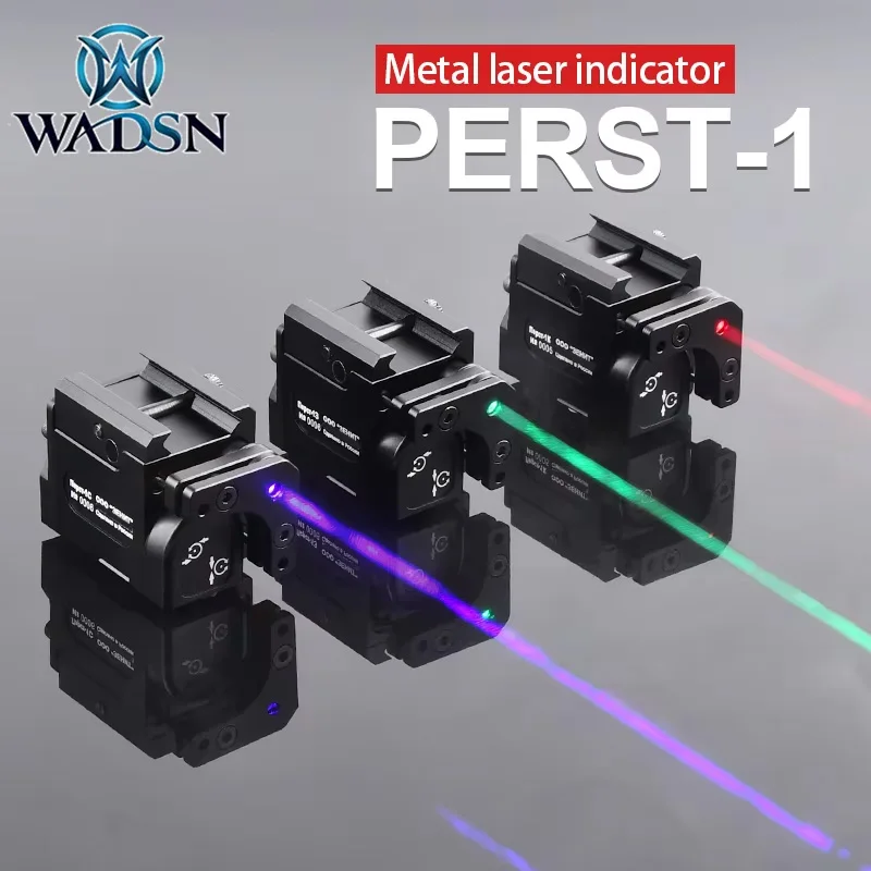 Tactical Metal Zenito Perst-1 Laser 1K Green Red Blue Dot Laser Sight Airsoft Pistol Strobe Laser Pointer COMBINED DEVICE Light