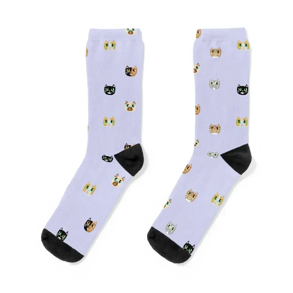 

Itty Bitty Kitties Socks Novelties football Men's Socks Women's