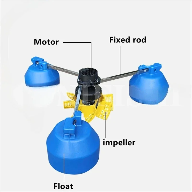 

Permanent magnet frequency conversion fish pond aerator 220v large-scale aeration pump for fish pond breeding aeration pump 380V