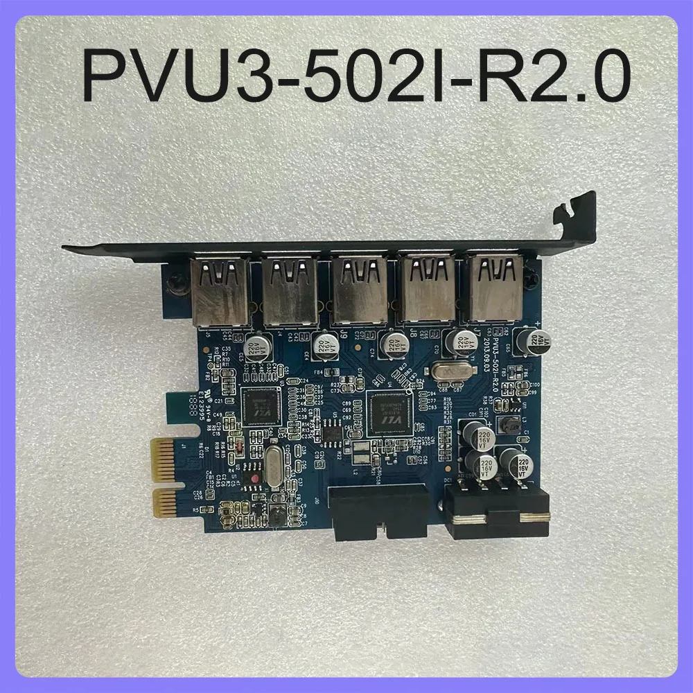 For Orico Desktop Server PCI-E to USB3.0 Expansion Card PVU3-502I-R2.0