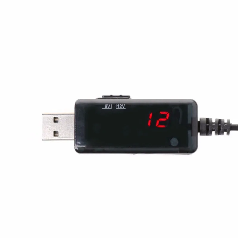 Kabel USB Power Boost do DC 5.5/3. 5mm Router Optyczny przewód wzmacniający Cat DC 5V do 9V/12V Kabel USB Power Boost
