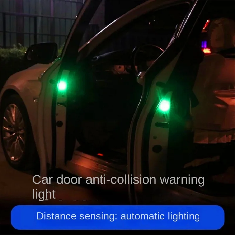 Samochód nocny uniwersalny światło ostrzegawcze drzwi bezpieczeństwa antykolizyjnego światła antykolizyjnego drzwi indukcyjna modyfikacja światło