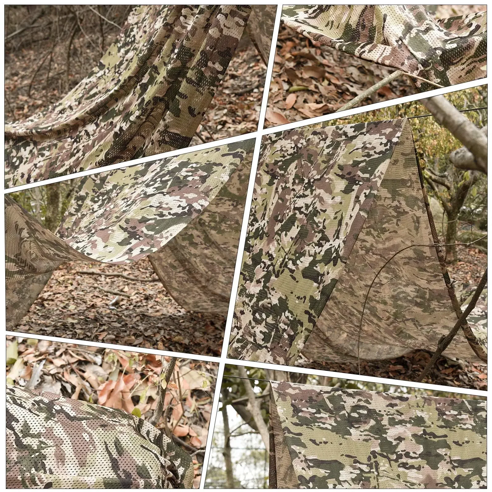 Camouflage Net 1.5m*2 3 4 5 6 8 10 12 Roll Cover Camo Netting Blind for Hunting Sun Shade Party Camping Outdoor Hunt Blinds