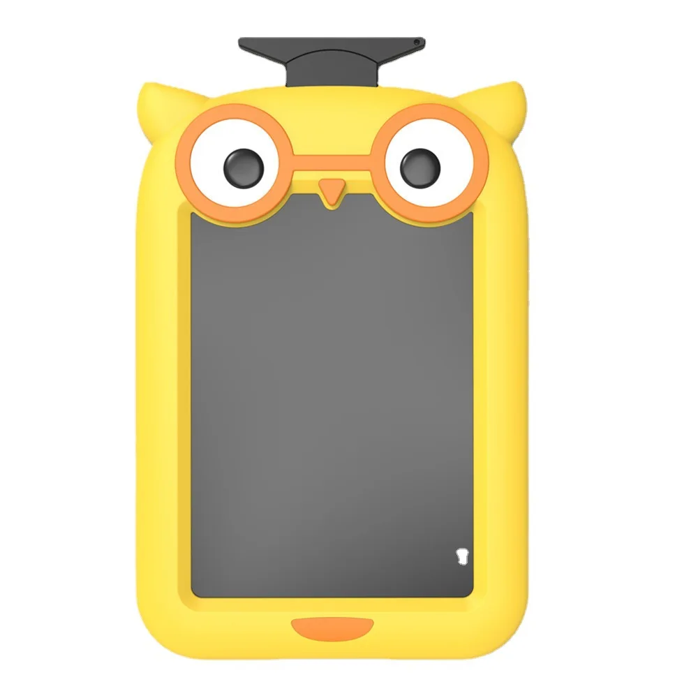 Tablero de dibujo electrónico de búho de 9 pulgadas, tableta de escritura con pantalla LCD, almohadilla de escritura gráfica Digital, tablero de escritura, juguetes para niños L18