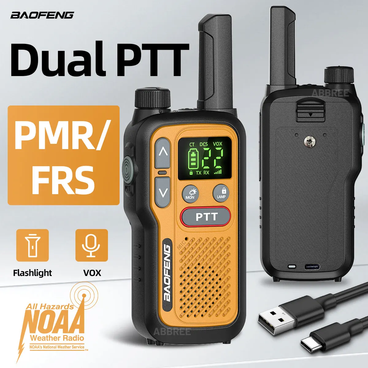 2PCS Baofeng BF-T18… - image