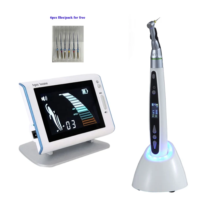 Dental Wireless Endomotor Apex Locator Endodontic Endo Motor With Apex Locator  rotary root canal files for free