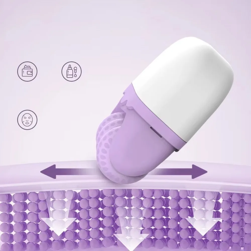 

2 в 1, массажный ролик для лица W и V, формирующий льду, портативный ледяной валик для лица, ручной W и V-образный инструмент для лифтинга кожи, уход за кожей