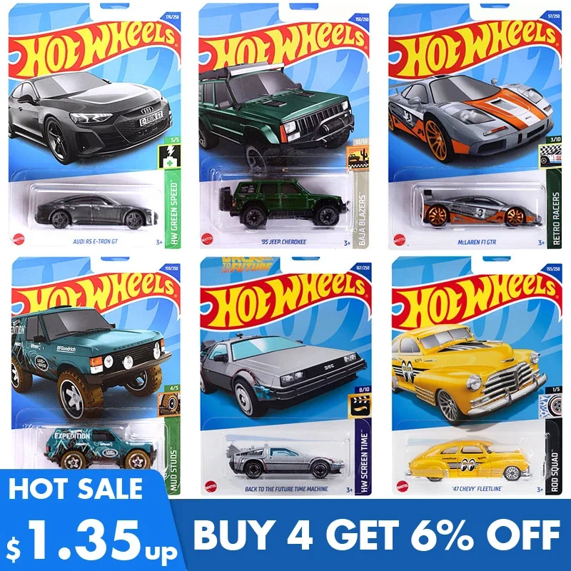 Original Hot Wheels72 modello 1:64 metallo pressofuso Hotwheels Mini modello di auto da corsa Brinquedos giocattoli per bambini regalo di compleanno